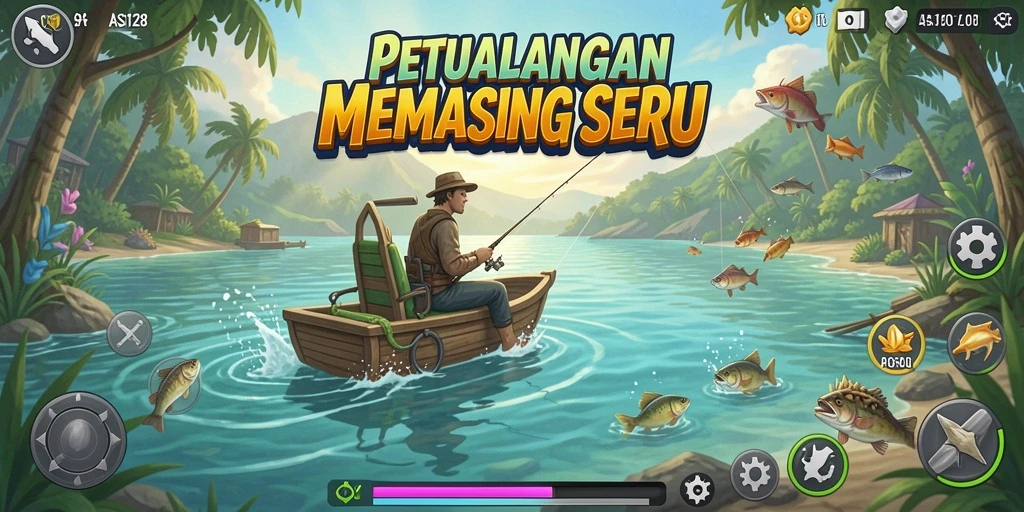 Tampilan menarik dari gameplay ASIA128 dengan grafis memukau.
