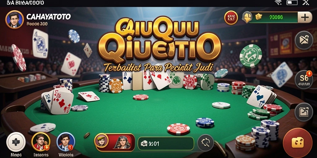 Tampak gameplay seru CAHAYATOTO dalam aksi QiuQiu.