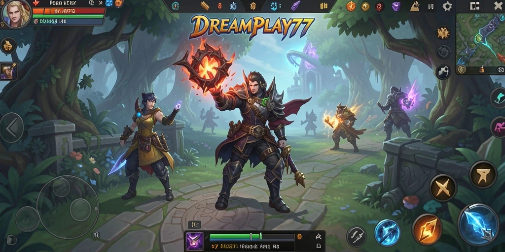 Gambaran menakjubkan dari gameplay <strong>DREAMPLAY77</strong> dalam dunia ARPG.