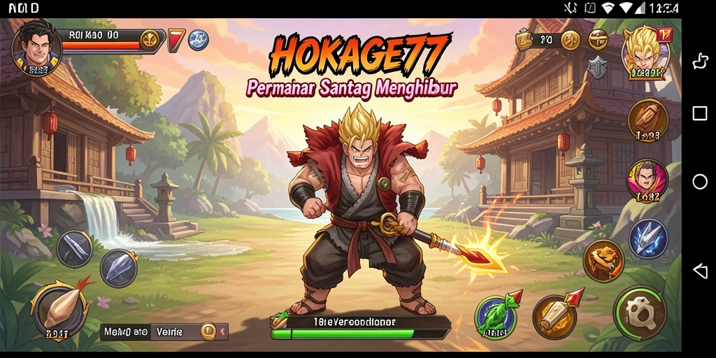 Tampilan gameplay HOKAGE77 yang seru dan interaktif.