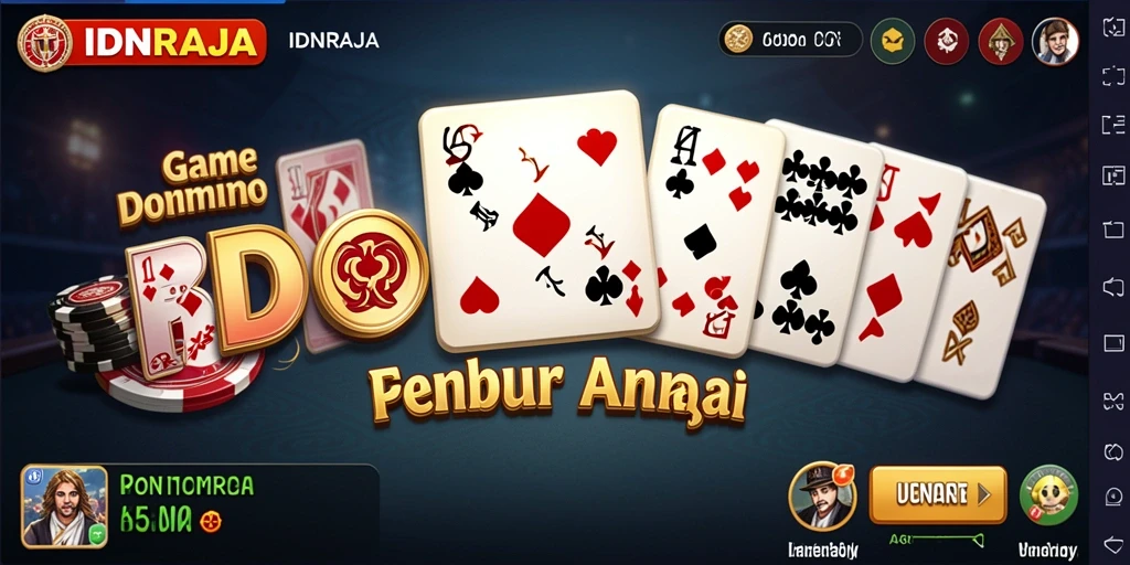 Tampilan gameplay menarik dari IDNRAJA yang menggambarkan momen seru.