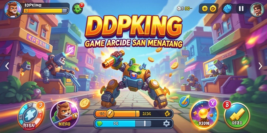 Tampilan gameplay seru dari IDPKING yang penuh tantangan.