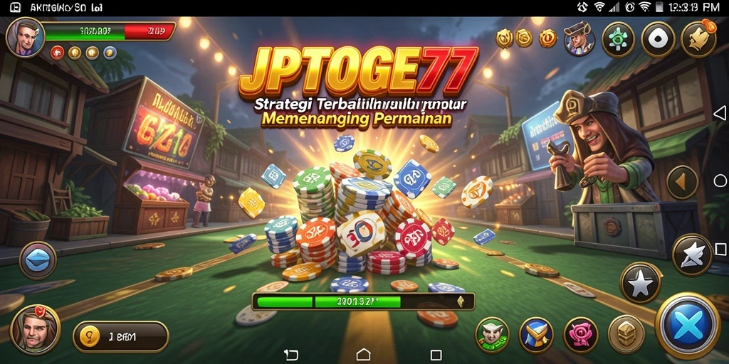 Tampilan gameplay seru dan strategi menantang di JPTOGEL77.