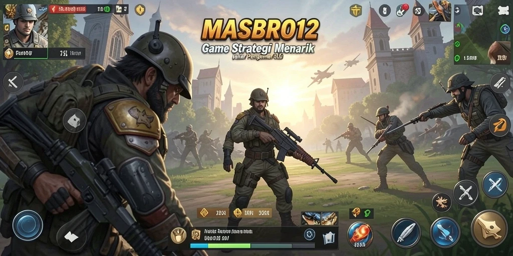 Tampilan menarik dari gameplay seru MASBRO12.
