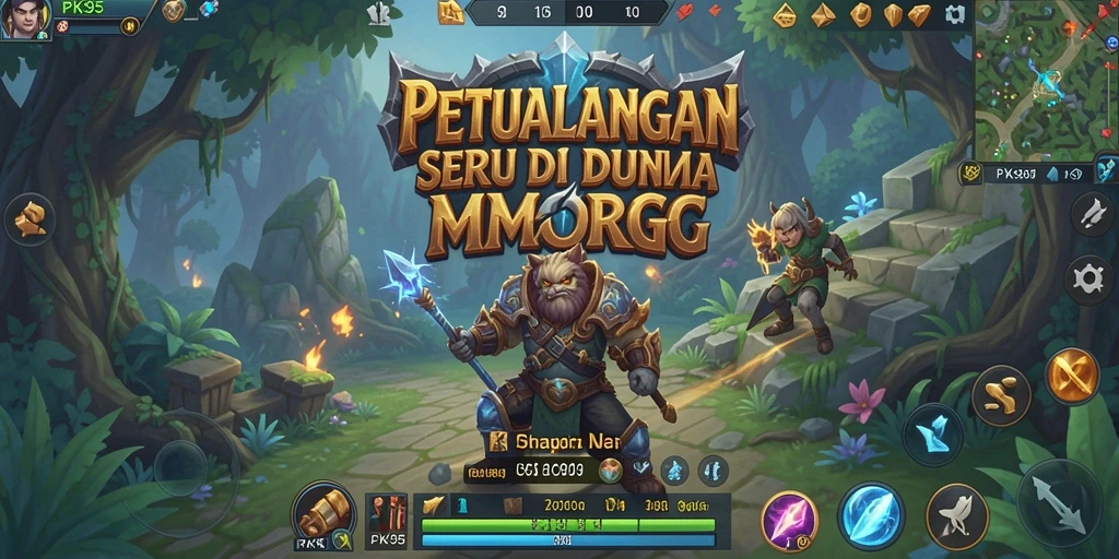 Gameplay PK95 yang mendebarkan dan penuh petualangan.