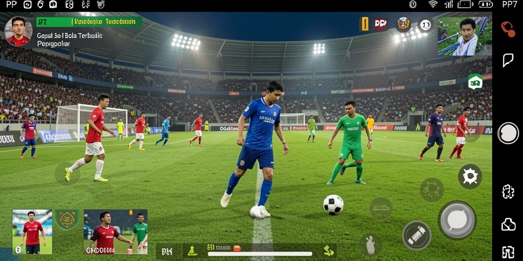 Tampilan grafis menakjubkan dalam gameplay PP7 yang menegangkan.