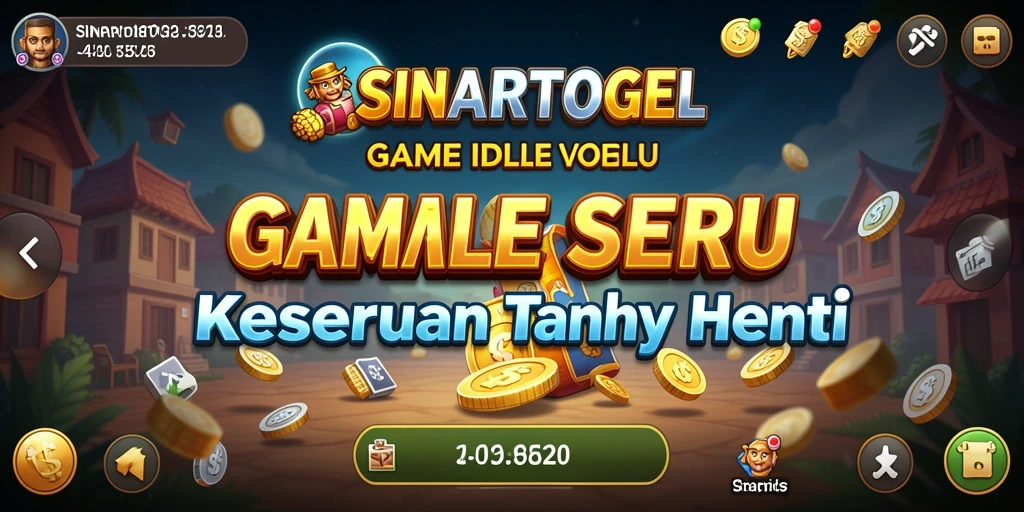 Screenshot gameplay SINARTOGEL yang menunjukkan keseruan permainan Idle.