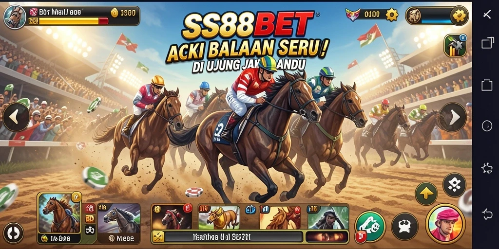 Gameplay balap yang mendebarkan di SS88BET dengan grafis luar biasa.