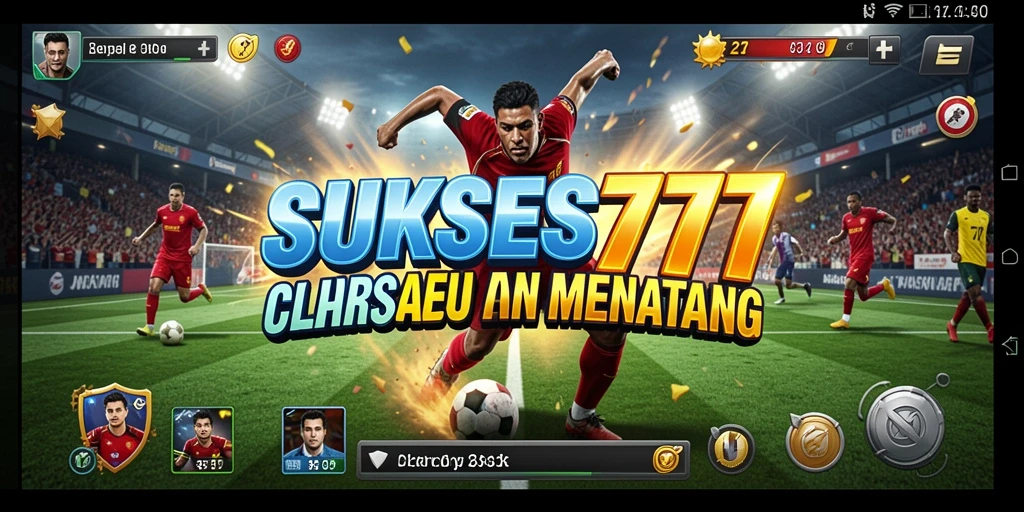Tampilan menarik dari gameplay <strong>SUKSES777</strong> saat di lapangan olahraga.