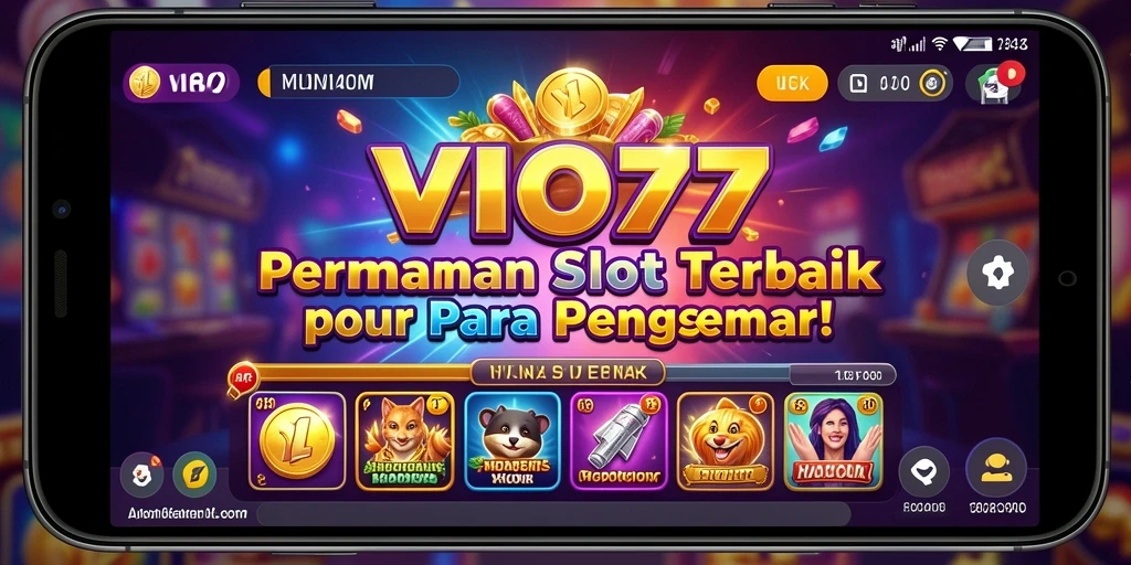 Tampilan gameplay VIO77 yang menarik dengan efek visual mengesankan.